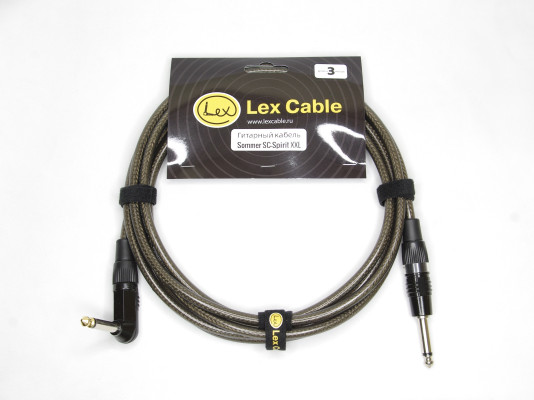 Гитарный кабель Lex Cable Spirit (прямой-угловой)