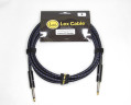 Гитарный кабель Lex Cable Classique черно-синий (прямой-прямой)
