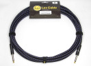 Гитарный кабель Lex Cable Classique черно-синий (прямой-прямой)