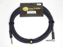 Гитарный кабель Lex Cable Classique черно-синий (прямой-угловой)