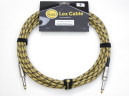 Гитарный кабель Lex Cable Classique твидовый желтый (прямой-прямой) Гитарный кабель Lex Cable Classique твидовый желтый (прямой-прямой)